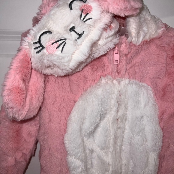 Bunny baby costume one piece size 3-6 months - Picture 2 of 4